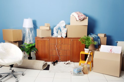 Local office removals planning in Paddington near busy commercial streets