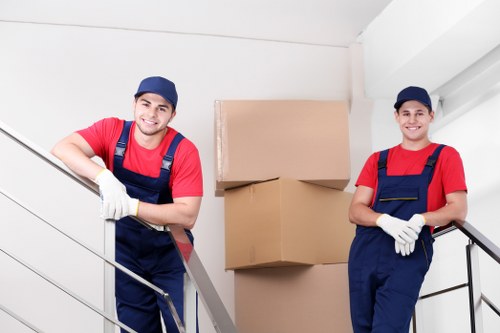 Removalists handling a terrace home move in Paddington