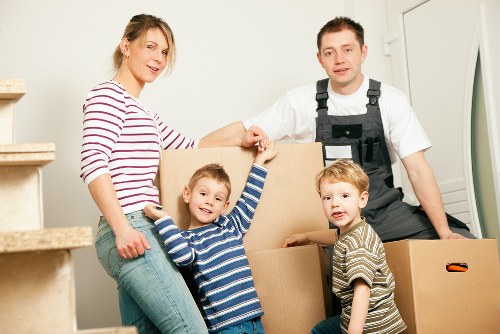 Packing support for a Paddington home move