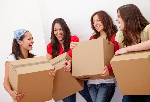 Careful handling of desks and office equipment during a Paddington relocation