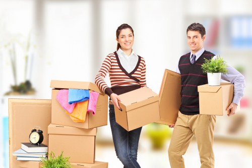 Local movers managing commercial access and loading in central Paddington