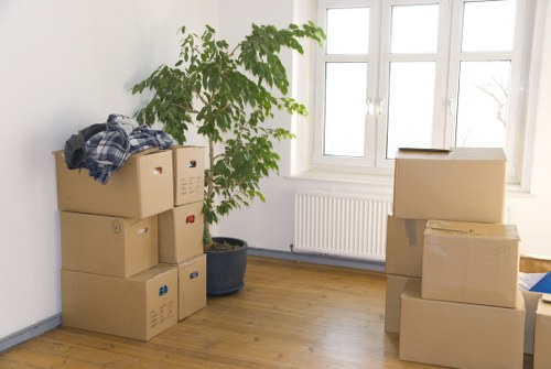 Movers Paddington secure payment illustration with protected checkout concept